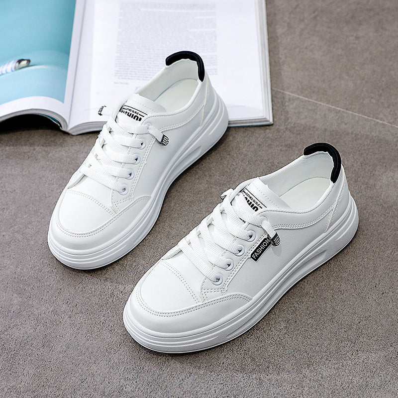 Damen Sportliche Sneakers mit hochgezogener Sohle und atmungsaktiver Mesh-Oberfläche R&B