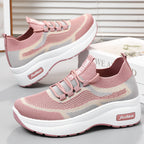 Damen Sportliche Sneakers mit atmungsaktivem Strick-Obermaterial und innovativer Dämpfungstechnologie R&B