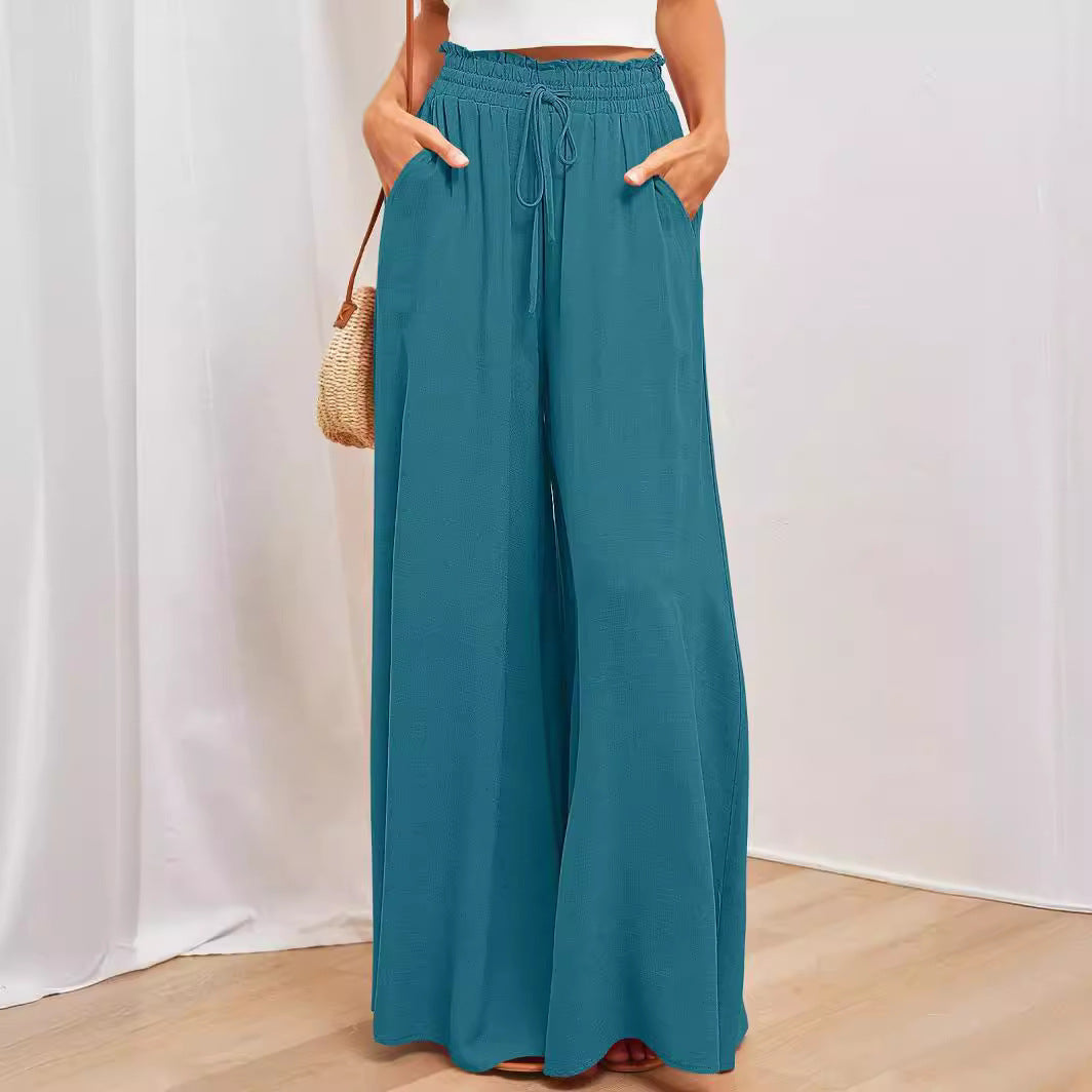 Maxi-Rock im Boho-Stil für Damen mit Kordelzugbund R&B