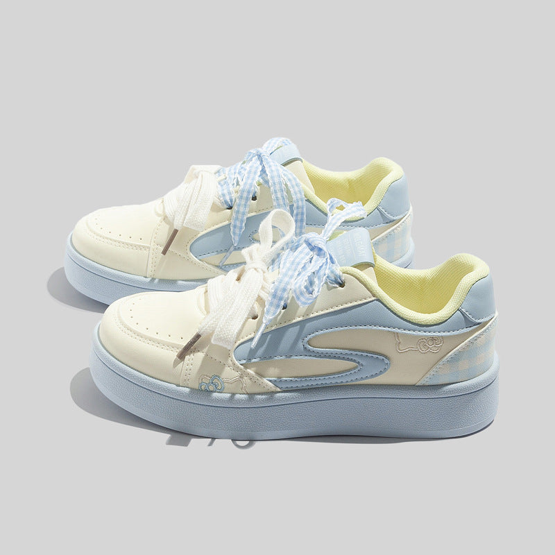 Damen Sneakers mit innovativem Support-System und rutschfester Gummisohle