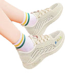 Damen Leichte und atmungsaktive Freizeitsneaker mit strategischer Belüftung R&B