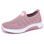 Damen Atmungsaktive Slip-On Sneakers mit rutschfester Sohle R&B