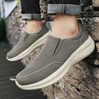 Damen Komfortable Slip-On Sneakers mit atmungsaktivem Strickoberteil