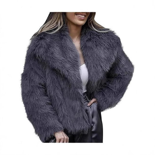 R&B | Kunstfelljacke Eleganz Trifft Auf Wärme