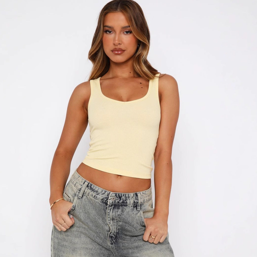 Damen figurbetontes Tanktop R&B