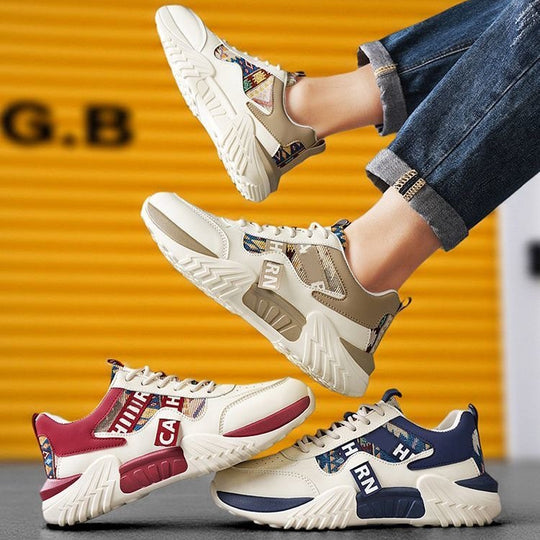 Damen Sportliche Lifestyle Sneakers mit innovativer Oberflächenstruktur und rutschfester Sohle R&B
