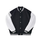 Damen Sportliche Bomberjacke mit Kontrastärmel und modernem Design