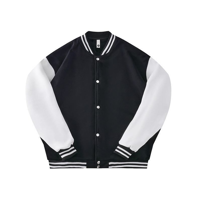 Damen Sportliche Bomberjacke mit Kontrastärmel und modernem Design