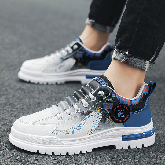 Damen Sportliche Sneakers mit stylischem Grafikdesign und bequemer Dämpfung R&B