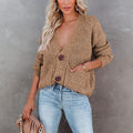 Damen Strickjacke im lässigen Schnitt mit praktischen Taschen