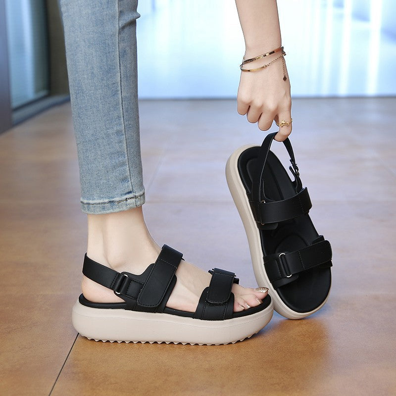 Damen Plattform-Sandalen
