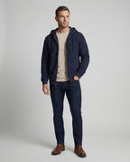 Sportliche Kapuzenjacke Herren mit modernem Mesh-Design