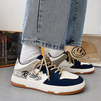 Damen Sneaker mit sportlichem Design und gepolstertem Kragen R&B