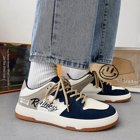 Damen Sneaker mit sportlichem Design und gepolstertem Kragen R&B