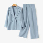 Damen Oversized Blazer und weite Hose Set R&B
