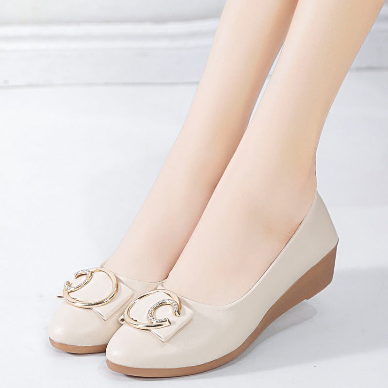 Damen Ballerinas mit dekorativem Schleifen-Detail und elegantem Schmuckelement R&B