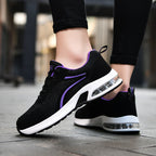 Damen Luftige Laufschuhe mit dämpfender Sohle und atmungsaktivem Obermaterial