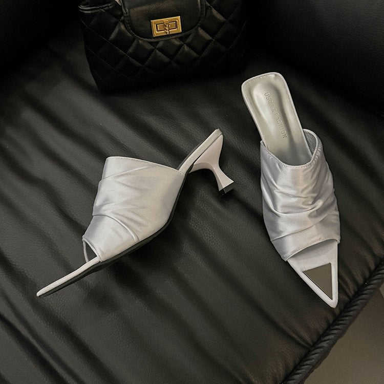 Damen Modische und elegante Slingback-Mules mit raffiniertem Design R&B