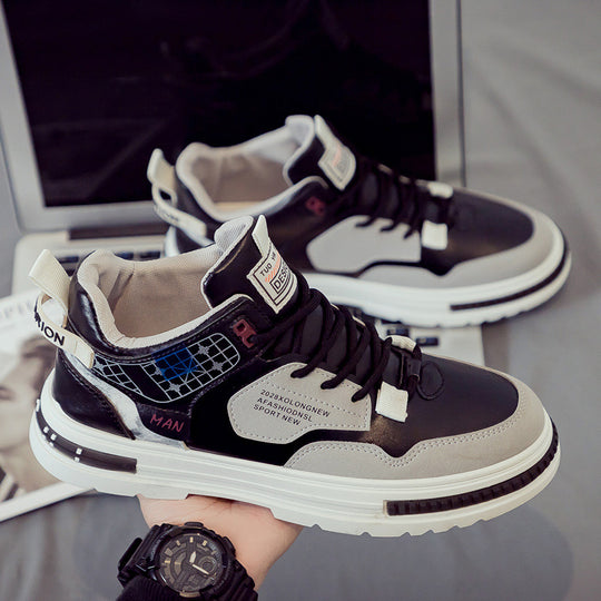 Herren Sportliche Sneakers mit hohem Kragen R&B