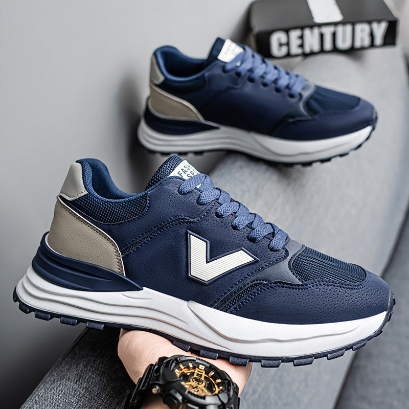 Herren Sportliche Sneakers mit atmungsaktiver Mesh-Oberfläche und gepolsterter Dämpfung