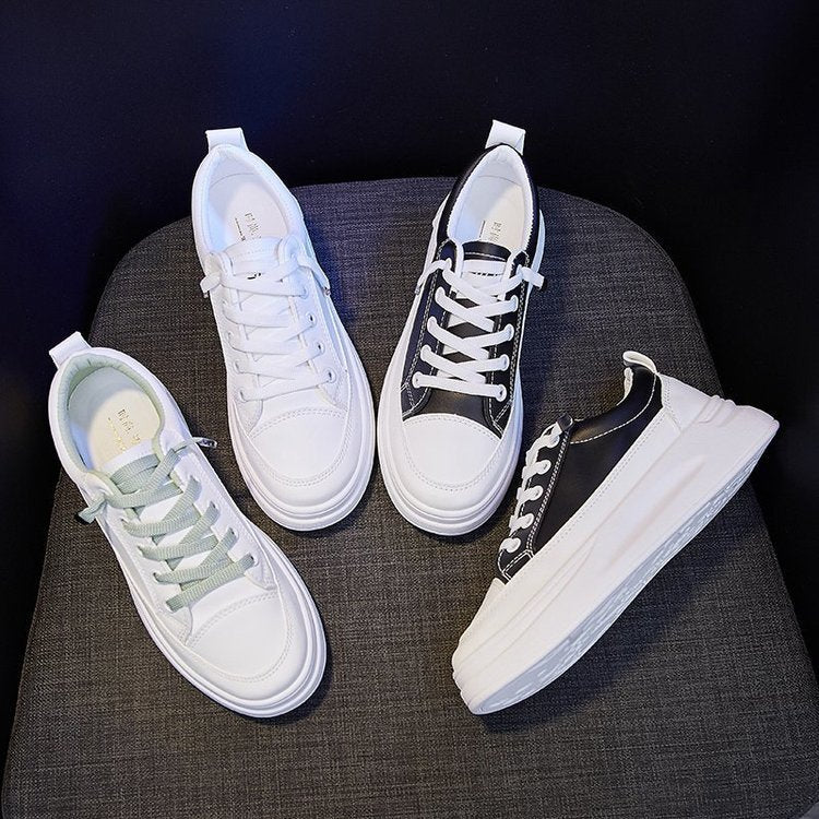 Damen Modische Sneakers mit robustem Sohlenprofil und lässigem Design