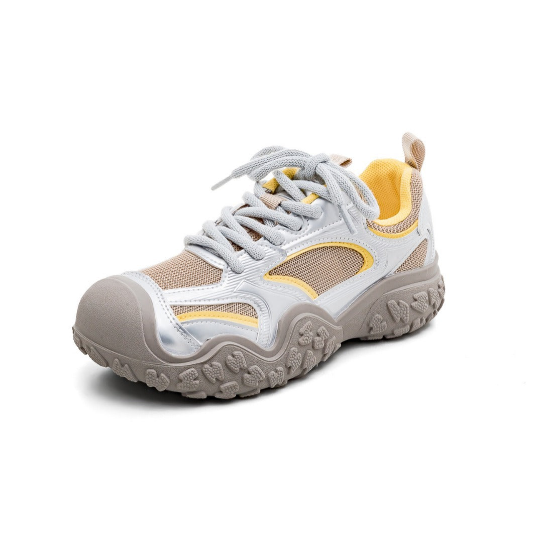 Damen Sportliche Sneakers mit rutschfester Sohle und atmungsaktivem Obermaterial