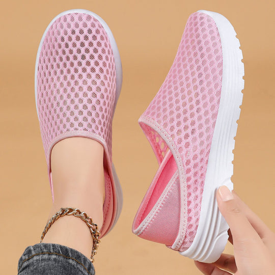 Damen Atmungsaktive Slip-On Sneakers mit rutschfester Sohle R&B 1774525904