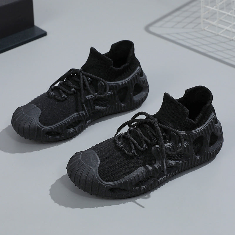Damen athletische Freizeitschuh mit atmungsaktiver Netzstruktur und stoßdämpfender Sohle R&B
