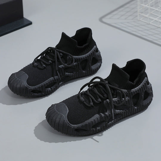 Damen athletische Freizeitschuh mit atmungsaktiver Netzstruktur und stoßdämpfender Sohle R&B