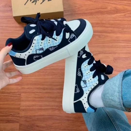 Damen Sportliche Sneaker mit einzigartigem Tiermotiv und bequemer Dämpfung R&B