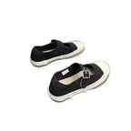 Damen sportliche Slip-On Sneakers mit verstellbarem Riemen R&B