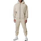 Herren sportliches Hoodie-Set mit atmungsaktiver Stofftechnologie R&B