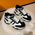 Damen modische Sneakers mit atmungsaktivem Mesh-Obermaterial und dämpfender Laufsohle R&B