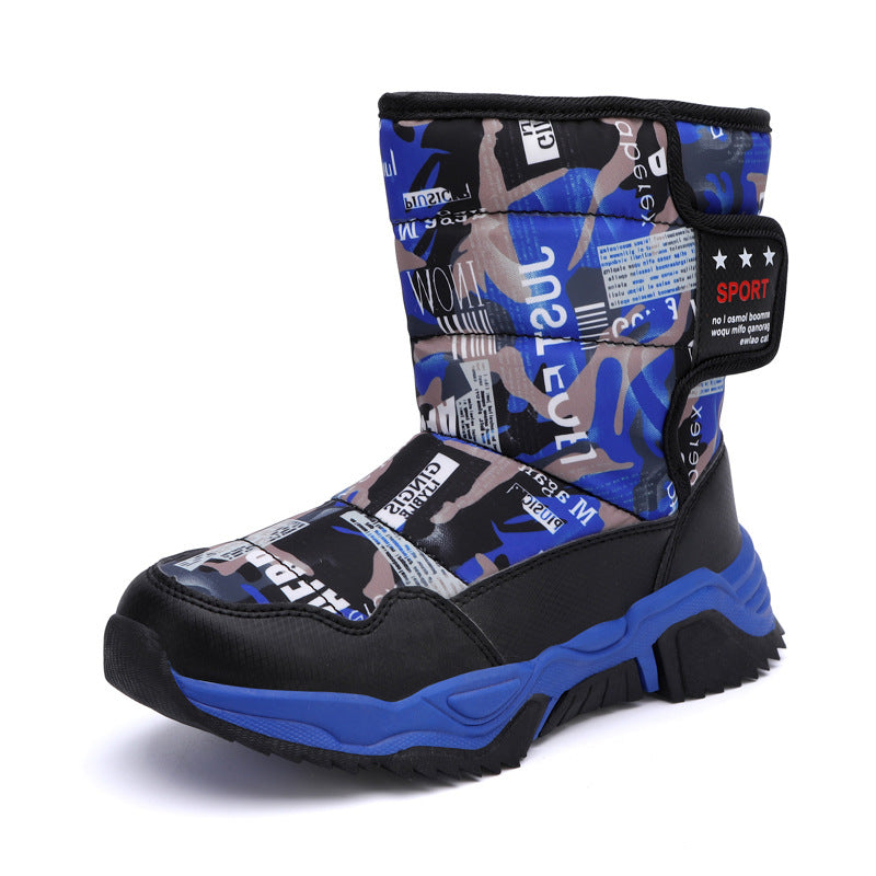 Damen Sportliche Winterstiefel mit rutschfester Sohle und isolierendem Futter R&B