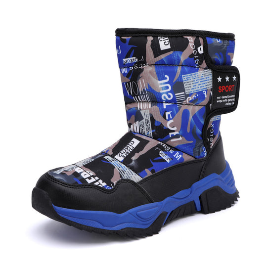 Damen Sportliche Winterstiefel mit rutschfester Sohle und isolierendem Futter R&B