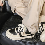 Damen modische Sneaker mit atmungsaktiven Einsätzen und strukturiertem Obermaterial R&B