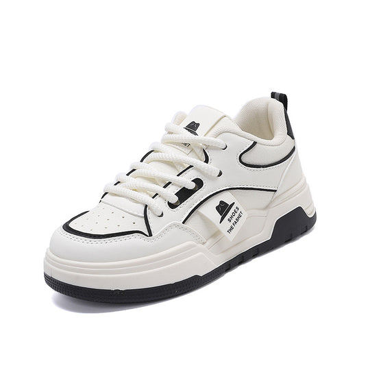 Damen sportliche Chunky Sneakers mit rutschfester Sohle und atmungsaktiver Struktur R&B