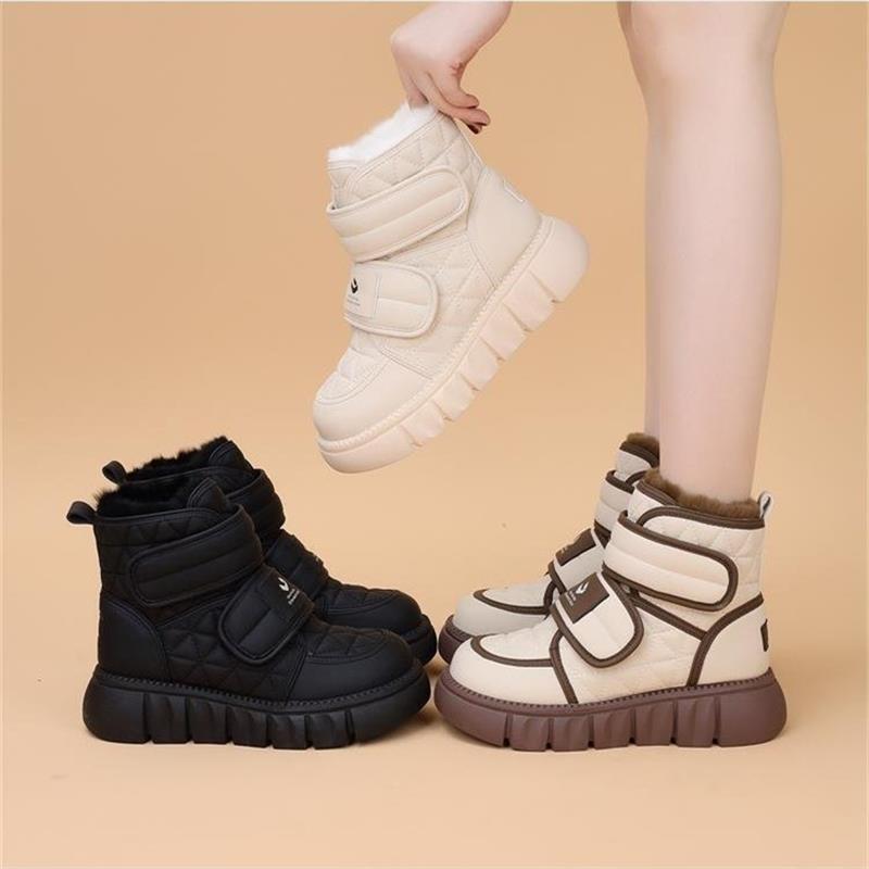 Damen Winterliche Sneaker Stiefel mit isolierendem Innenfutter und praktischem Klettverschluss R&B
