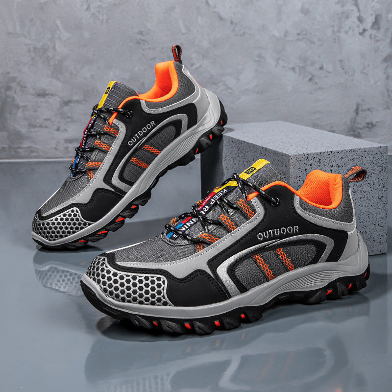 Damen Outdoor-Sneakers mit rutschfester Sohle und atmungsaktiven Materialien R&B