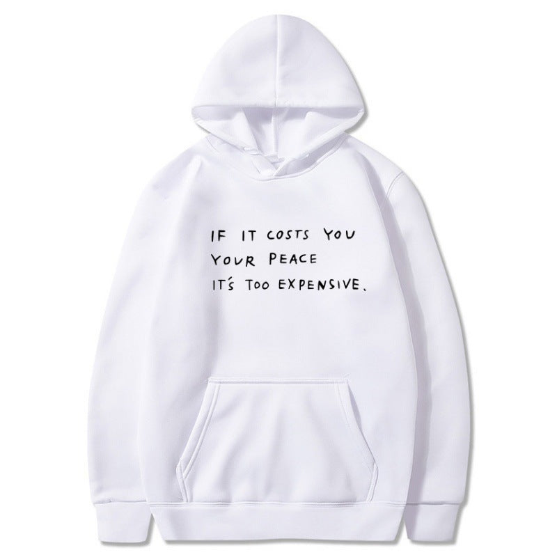 Damen Kapuzensweater mit inspirierendem Spruch und bequemer Passform R&B