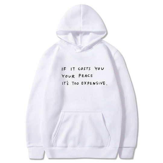 Damen Kapuzensweater mit inspirierendem Spruch und bequemer Passform R&B
