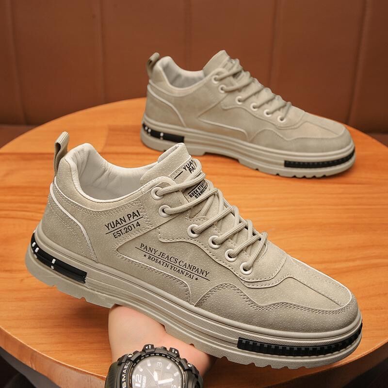 Damen Modische Sneaker mit dämpfendem Sohlenprofil und strapazierfähigem Obermaterial