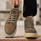Damen modische Winterboots mit robuster Profilsohle und weichem Innenfutter R&B