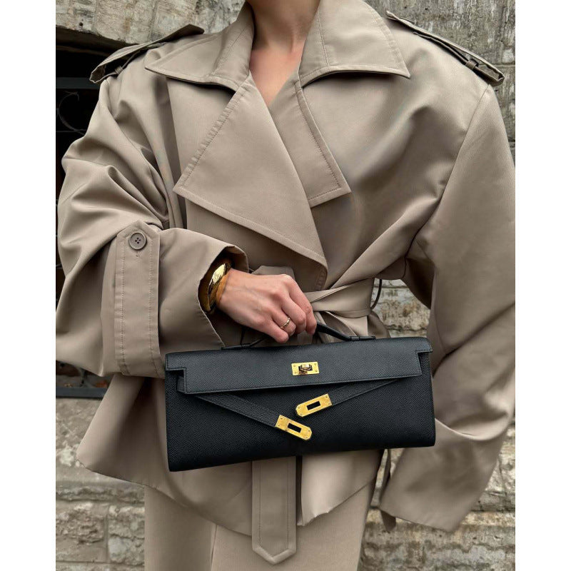 Damen Übergröße Trenchcoat R&B