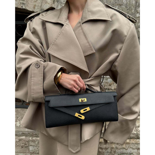 Damen Übergröße Trenchcoat R&B