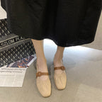 Damen Ballerinas mit modischem Riemchen-Design und bequemem Fußbett R&B