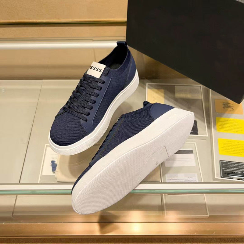 Damen Sportliche Sneakers mit atmungsaktiver Oberflächenstruktur und bequemer Dämpfung R&B