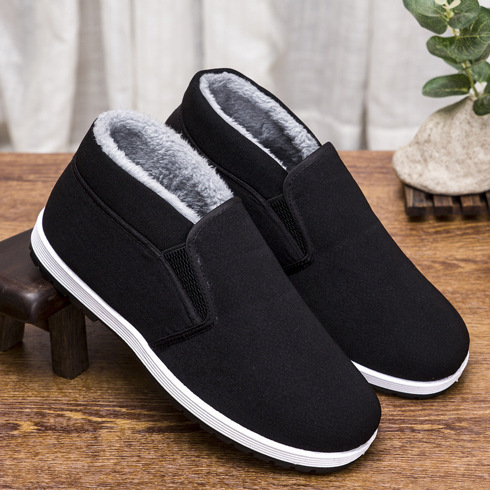 Damen Bequeme Slip-On Winterboots mit kuscheligem Innenfutter R&B