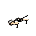 Damen elegante Slingback-Pumps mit zierlicher Schleifenverzierung R&B