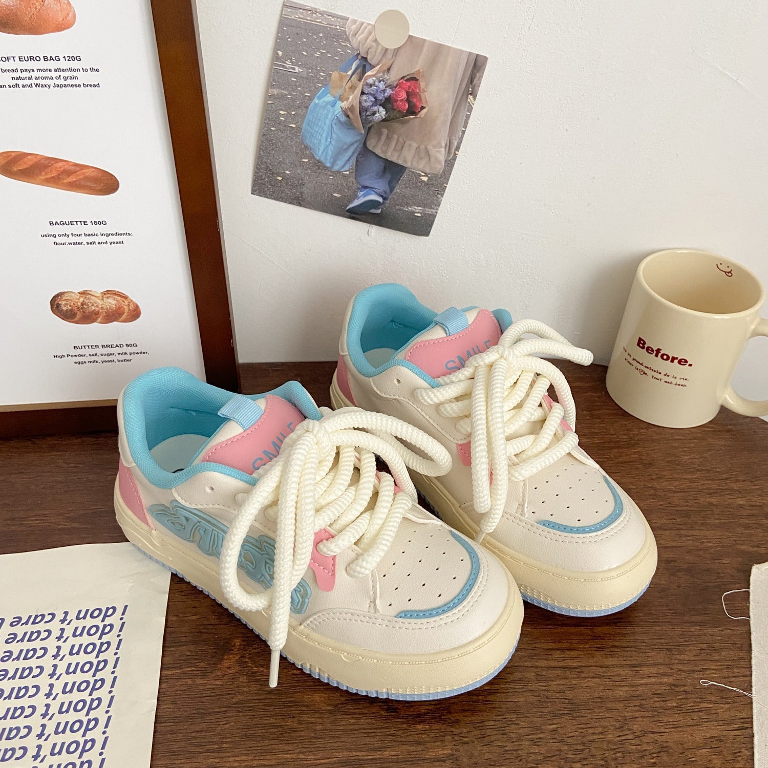Damen Sneaker mit trendigem Design und komfortabler Polsterung R&B